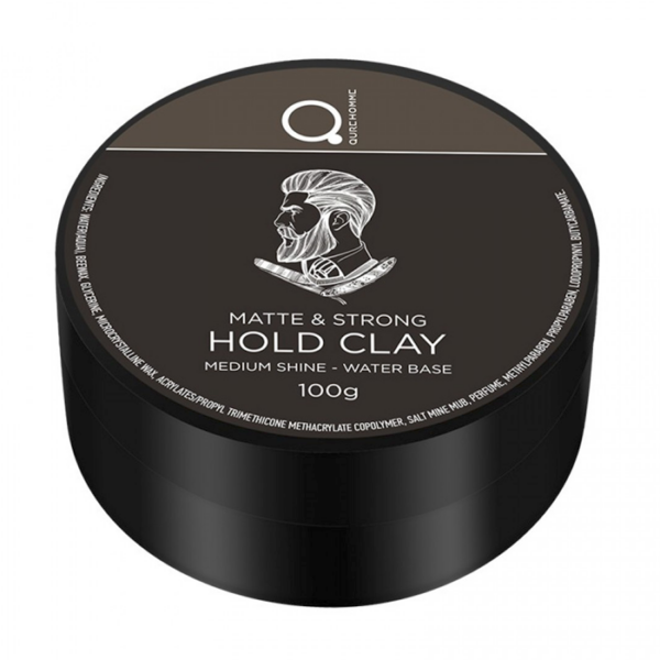 Qure Homme Matte Strong Hold Clay 100g