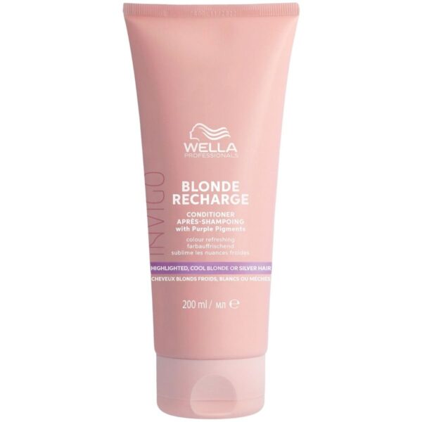 Wella Professionals Invigo Blonde Recharge Cool Color Conditioner with Purple Pigments (200ml)