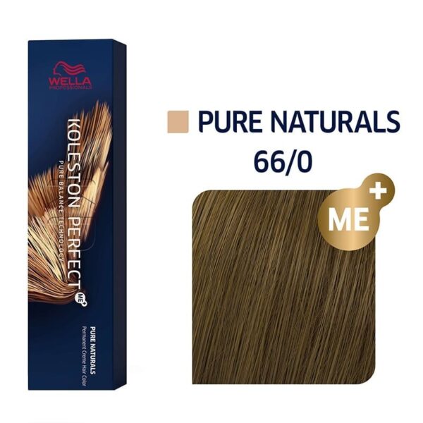 Wella Professionals Koleston Perfect Me+ Pure Naturals 66/0 - Ξανθό Σκούρο (60ml)