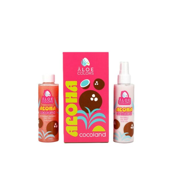 Aloe Colors - Aloha Cocoland Set (Dry Oil 150ml & Oil Mist 150ml)