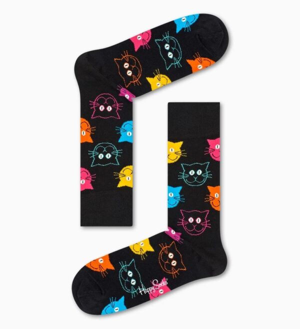 Happy Socks Cat Sock (Size: 36-40)