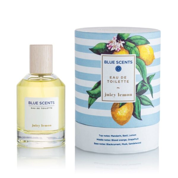 Blue Scents Eau De Toilette Juicy Lemon (100ml)