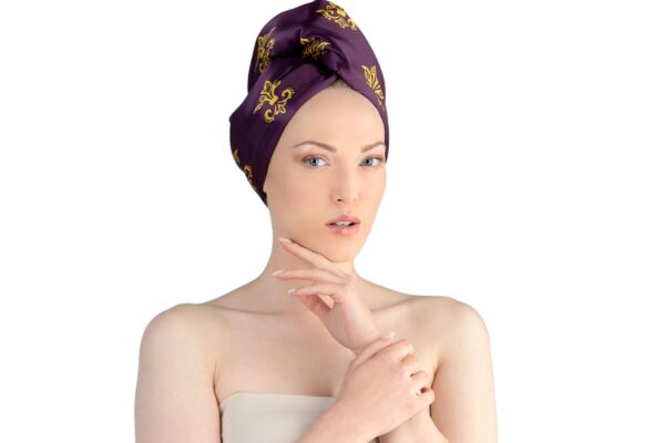 La Cocona Luxury Satin Hair Towel Wrap - Firenze