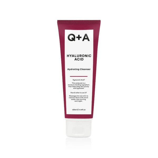 Q+A Hyaluronic Acid Hydrating Cleanser (125ml)