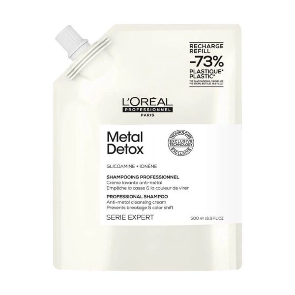 L’Oréal Professionnel Metal Detox Shampoo Refill (500ml)