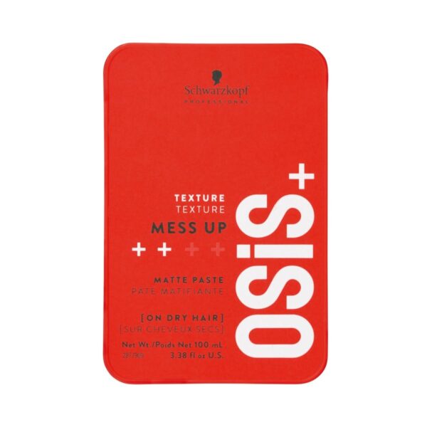 Schwarzkopf Professional OSiS+ Mess Up Matte Paste (100ml)