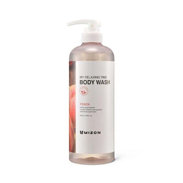 Mizon My Relaxing Time Body Wash Peach (800ml)