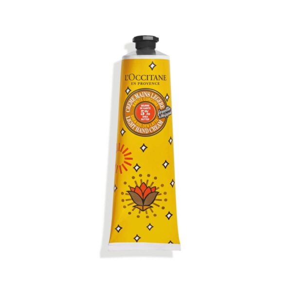 L'Occitane En Provence Shea Butter Golden Latte Light Hand Cream Gel (30ml)