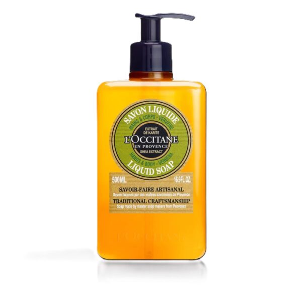 L'Occitane En Provence Shea Extract Hands & Body Verbena Liquid Soap (500ml)