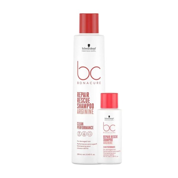 Schwarzkopf Professional BC Bonacure Repair Rescue Shampoo Arginine (250m) & Δώρο Travel Size (50ml)