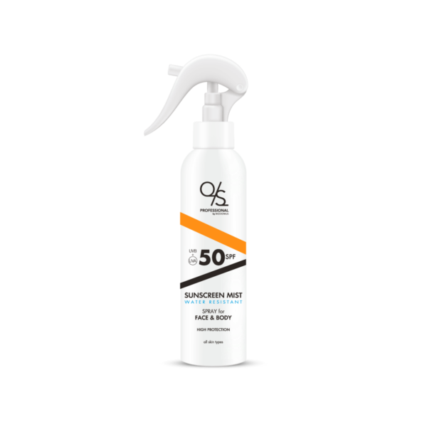 QS Professional SunScreen Mist - Face & Body Spray SPF50 (200ml)