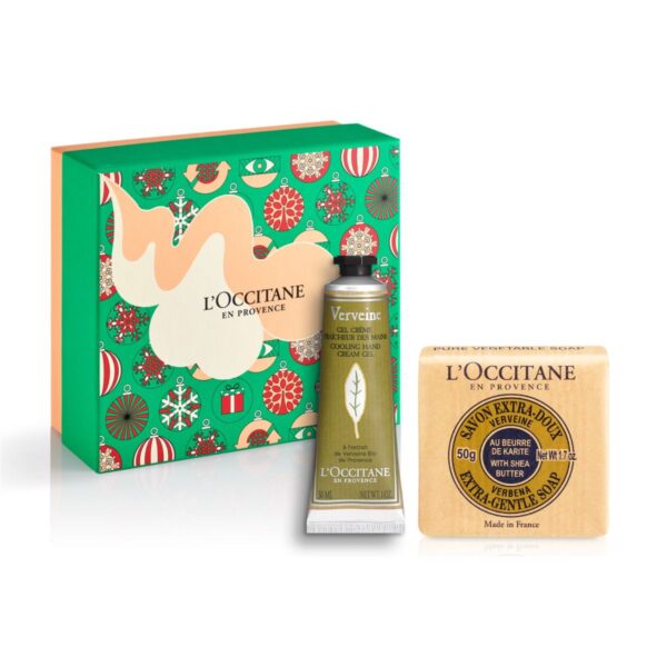 L'Occitane En Provence Verbena Mini Gift Set Xmas 24 (Soap 50g & Hand Cream 30ml)