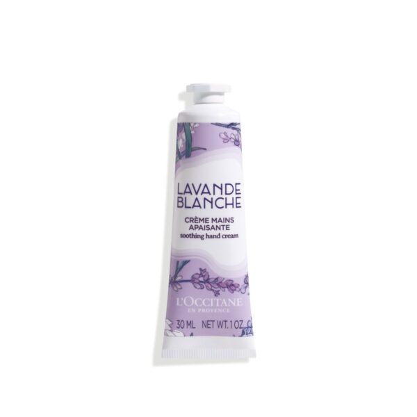 L'Occitane En Provence White Lavender Soothing Hand Cream (30ml)